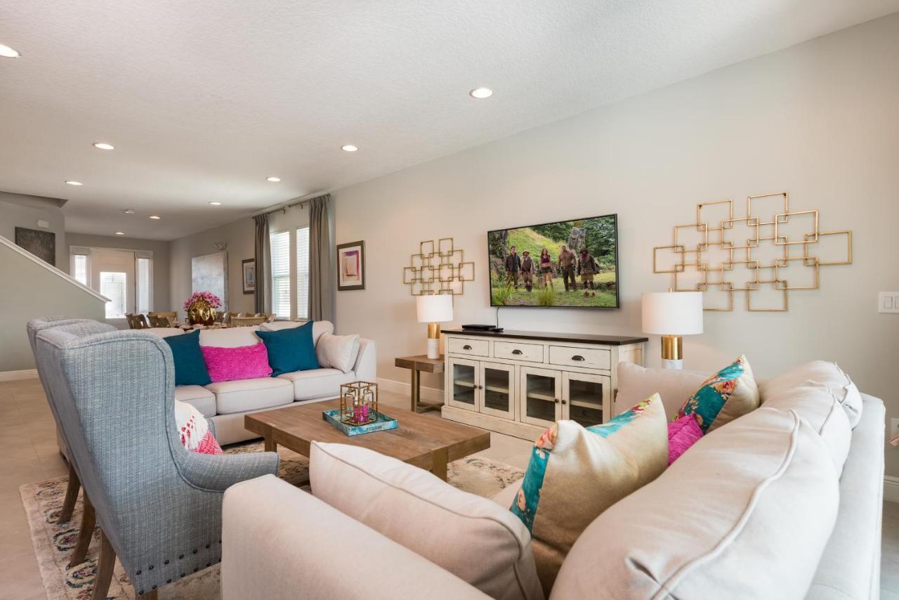 Vibrant Home By Rentyl Near Disney With Private Pool, Foosball Table & Resort Amenities - 7418M Orlando Exterior photo